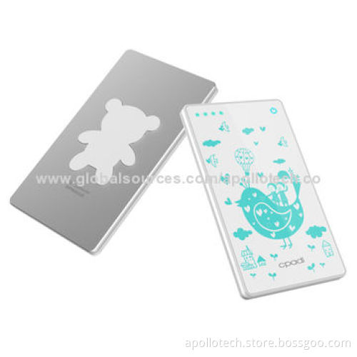 Magnetic Ultra-slim 5.6mm Adsorption Power Banks, 2,200mAh Capacity, Support Qi Wireless Charging
